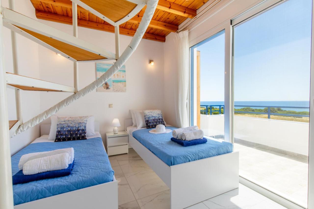 White Blue Villa Lakhania Ngoại thất bức ảnh