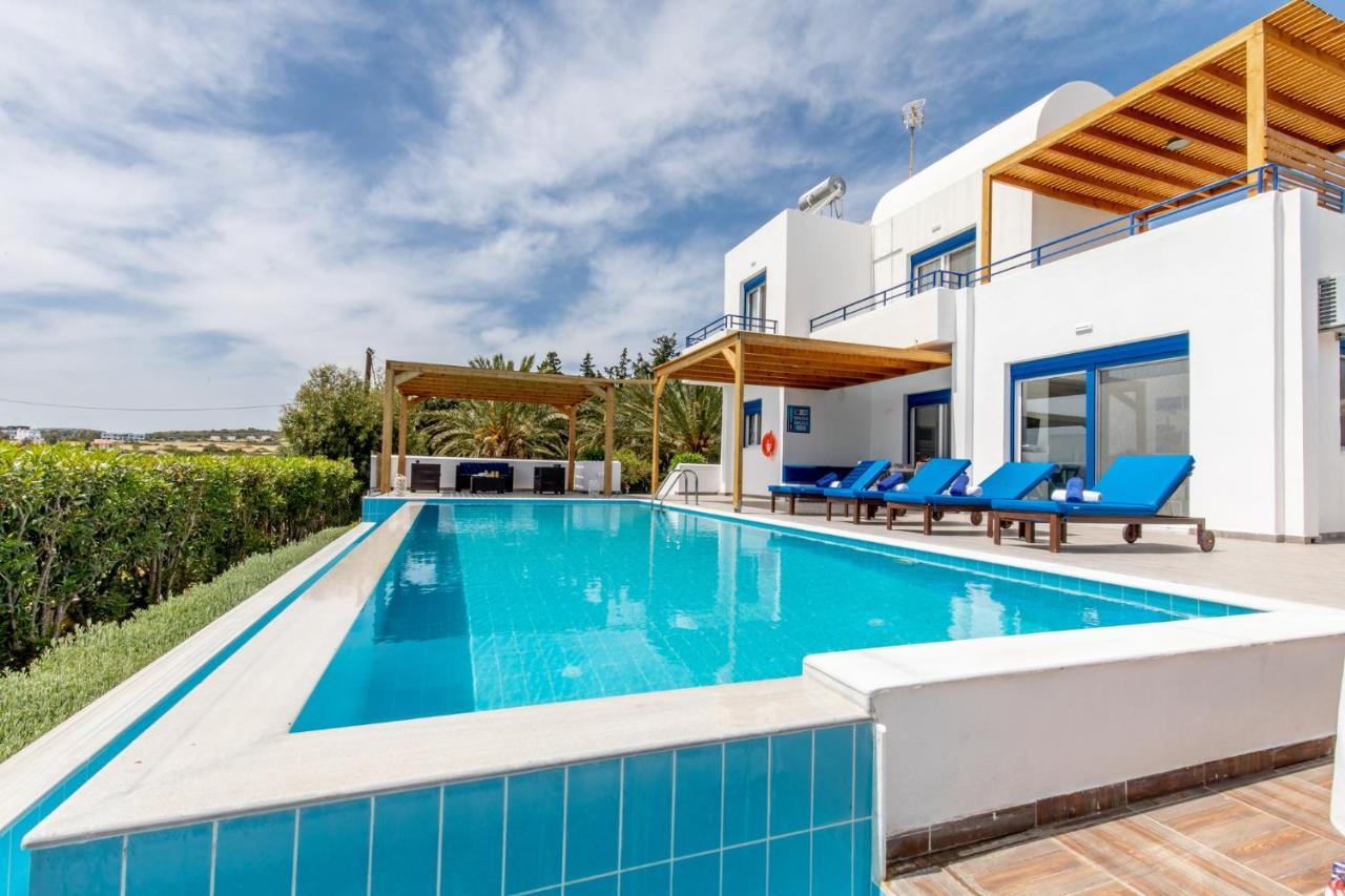 White Blue Villa Lakhania Ngoại thất bức ảnh