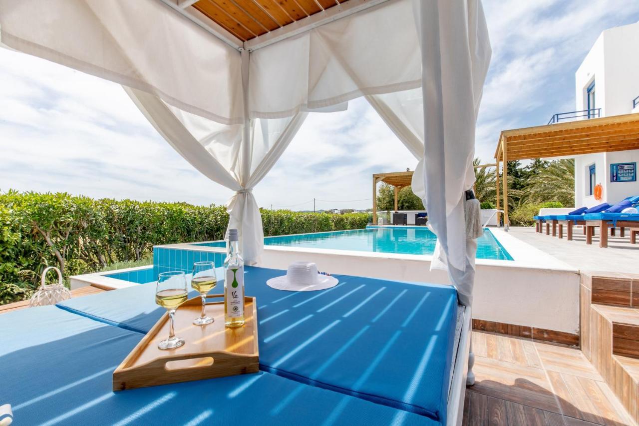 White Blue Villa Lakhania Ngoại thất bức ảnh